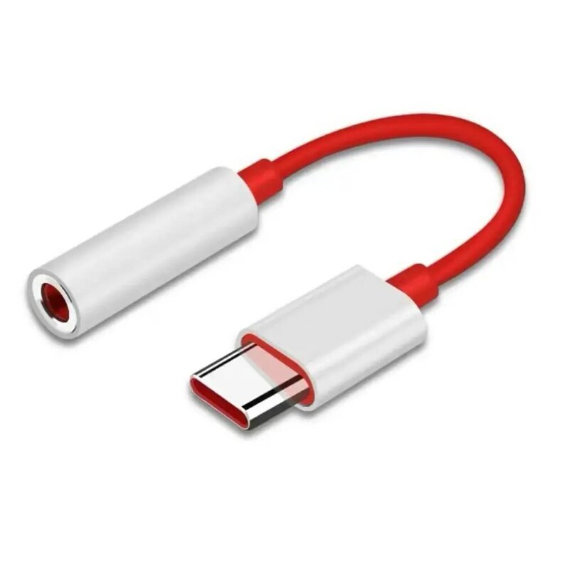 Typ C do 3.5mm Adapter kabla słuchawkowego Audio dla Oneplus dla Huawei dla Xiaomi 3.5mm USB C kabel konwertera słuchawkowego