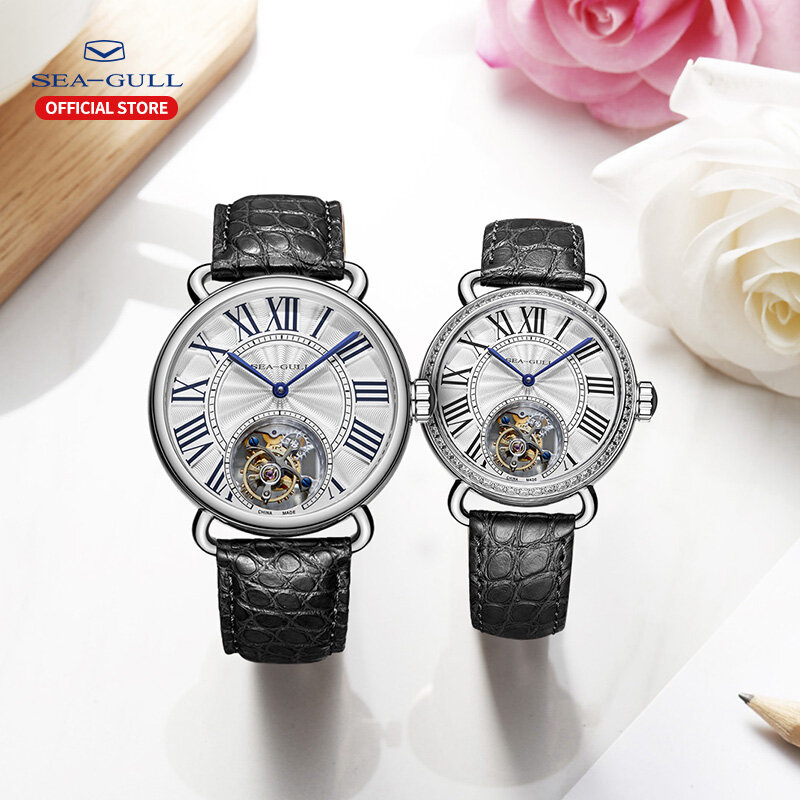 Orologio da uomo gabbiano moda casual trend manuale tourbillon coppia orologio meccanico serie heritage