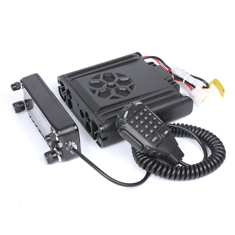 Zastone D9000 Radio samochodowe walkie-talkie 50W UHF/VHF 136-174/400-520MHz dwukierunkowy radiotelefon HF Transceiver