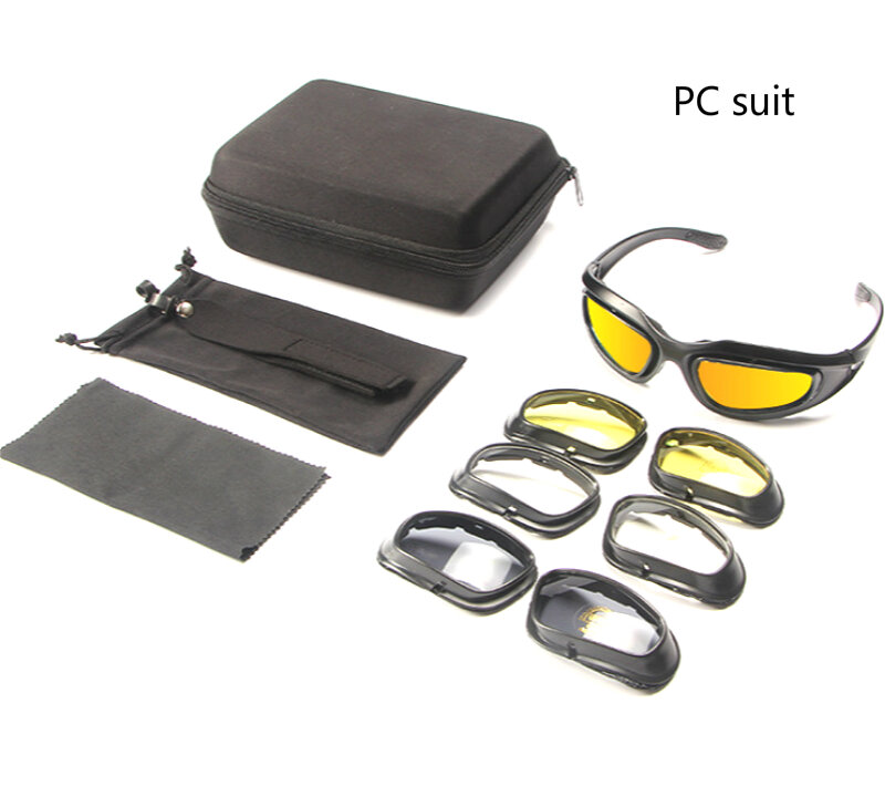 Piezas de motocicleta Unisex, lentes reemplazables de viento de moda Neutral, marco completo HD, gafas de montar impermeables y duraderas, reemplazo