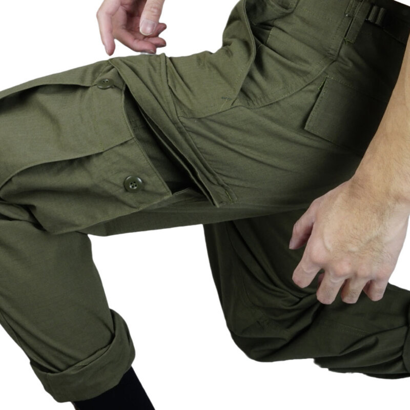 Pantalones de la Segunda Guerra Mundial, uniformes de paracaidistas de los Estados Unidos de Vietnam, TCU, Pantalones verde militar