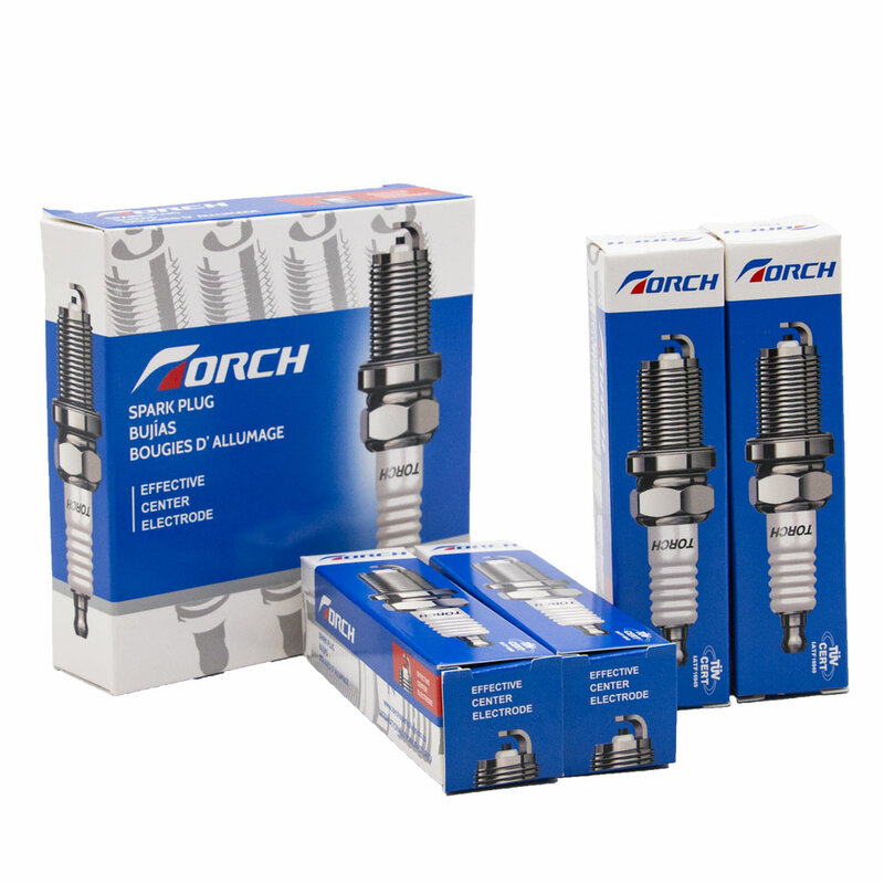 1PCS TORCH D8C Spark Plugs Original Candles for Motorcycle Replace Candle D8EA  4132 for B10C Champion 905 Denso IX24