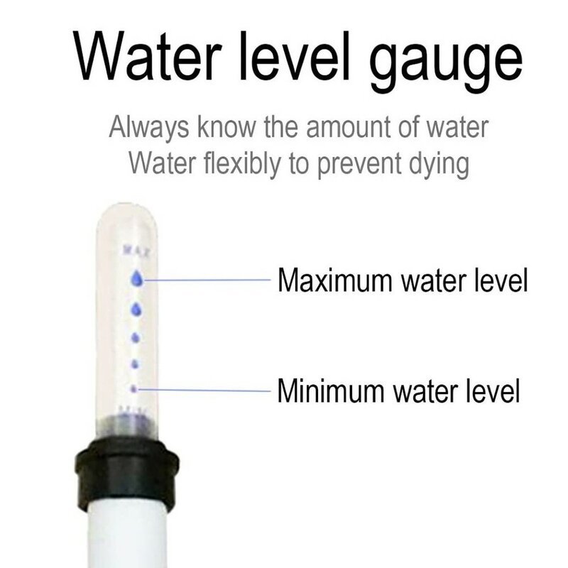5 Stks/partij Water Niveau Meter Boei Water Tekort Herinnering Display Plug Ingemaakte Vocht Gauge Indicator Planten Vochtigheid Sensor