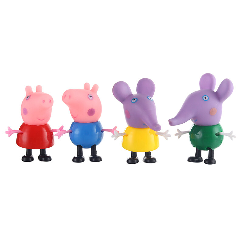 Original Peppa pig toy George Pig Action Toy Figures Teacher classroom learning Children Game Doll Toys Kids Birthday Gift