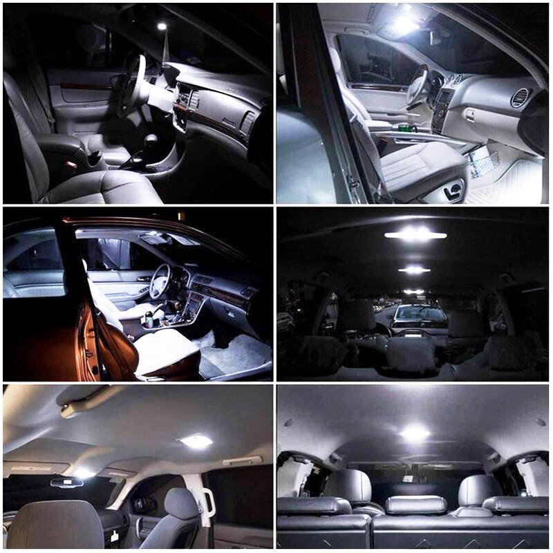 Nlpearl 2x c5w led csp 1860 lâmpada de sinal canbus lâmpada 31mm 36mm 39mm 41mm festão luz c10w led auto interior leitura luz cúpula