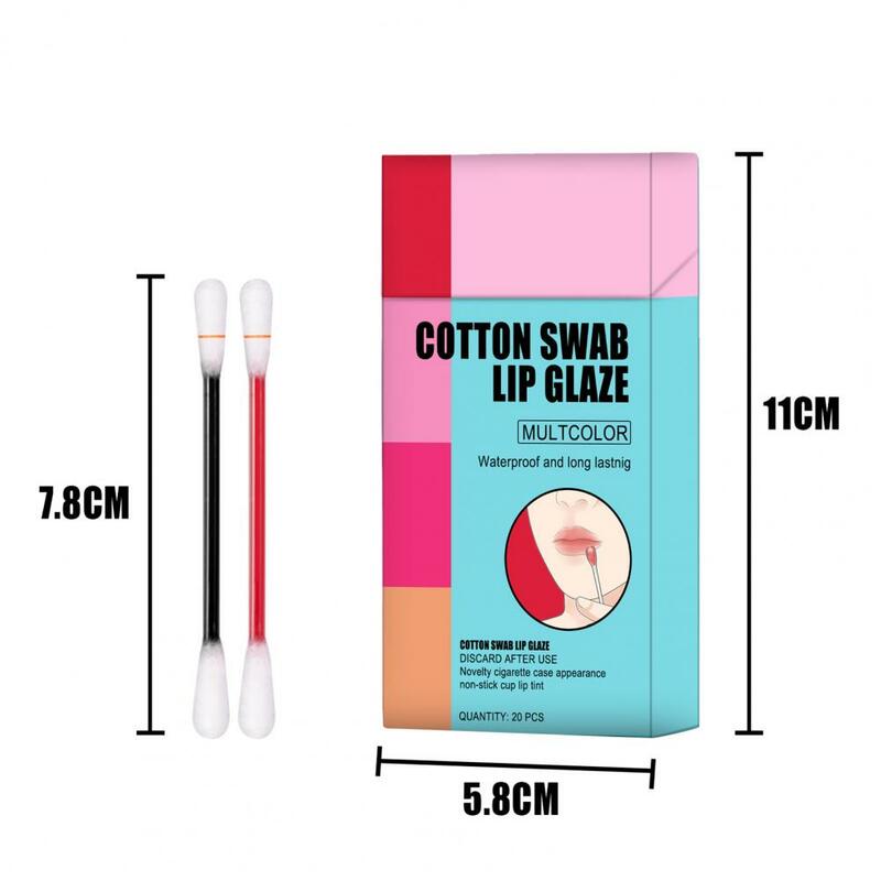 Creative Lipstick Swab Wide Application Disposable Cotton One-Time Multi-use Liquid Makeup Cotton Swab