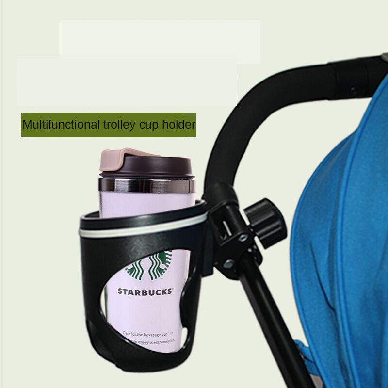Portavasos para cochecito de bebé + soporte para teléfono, soporte Universal para botella, 360 giratorio, accesorios para carrito de leche