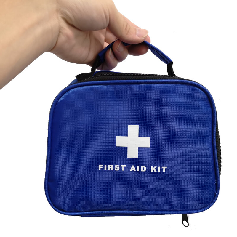 휴대용 방수 응급 처치 가방, 손잡이가 달린 야외 생존 응급 키트, 야외 캠프 하이킹 낚시 응급 처치 키트