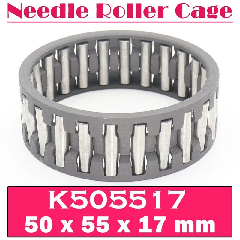 K505517 dimensioni cuscinetto 50*55*17mm (1 pz) assemblaggi radiali a rullini e gabbia cuscinetti K505517 K50x55x17