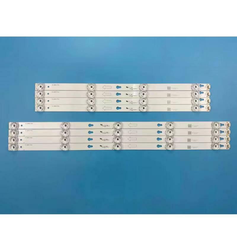 8pcs faixa de retroiluminação led para refletores porcelana + 55u6700c 55d2900 dd55a810