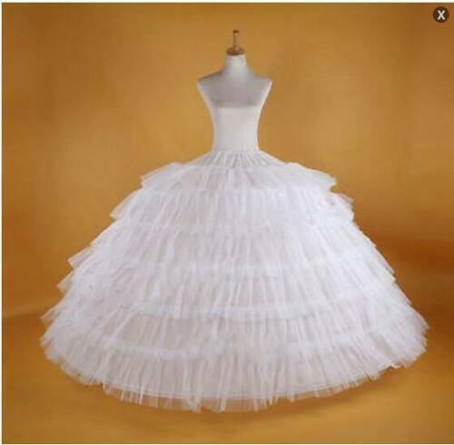Witte Super Grote Bruiloft Bruids Prom Petticoat Onderrok Crinoline