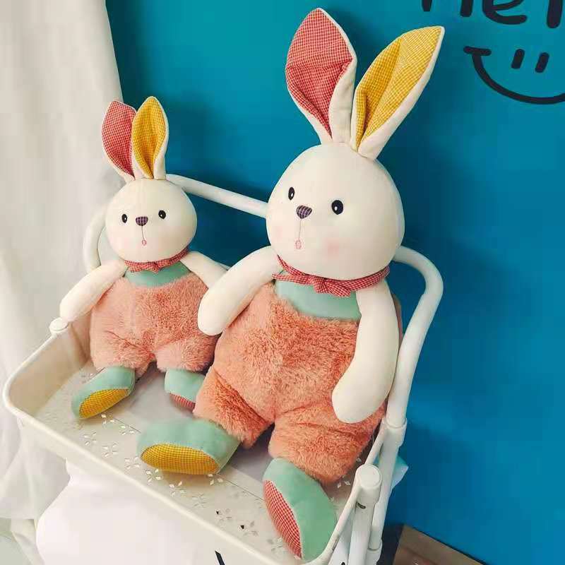 28cm Kawaii coniglio abbraccio cuscino giocattoli farciti nuovo Design coniglio peluche bambole decorazioni per la casa giocattoli morbidi per bambini regali di compleanno 1 pz