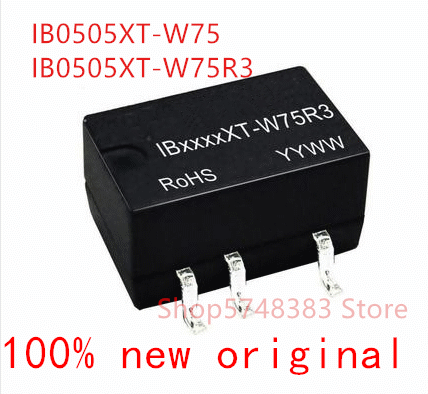 1 개/몫 100% 새로운 원래 IB0505XT-W75 IB0505XT-W75R3 IB0505XT IB0505 전원 공급 장치