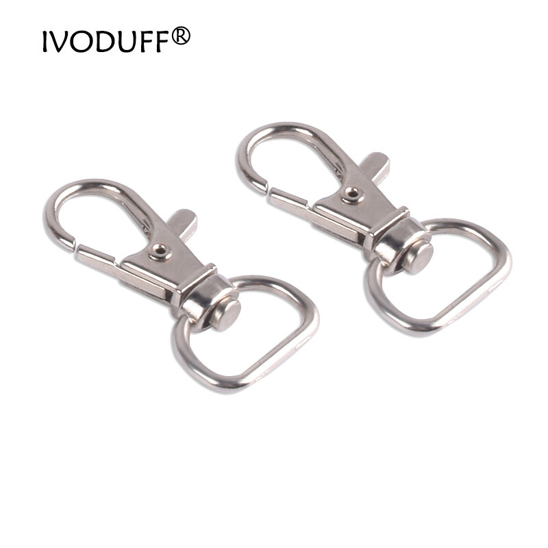 15mm Metal Snap Hook Mini Bag Hook For Leather Strap Dog Hook For Making Purse