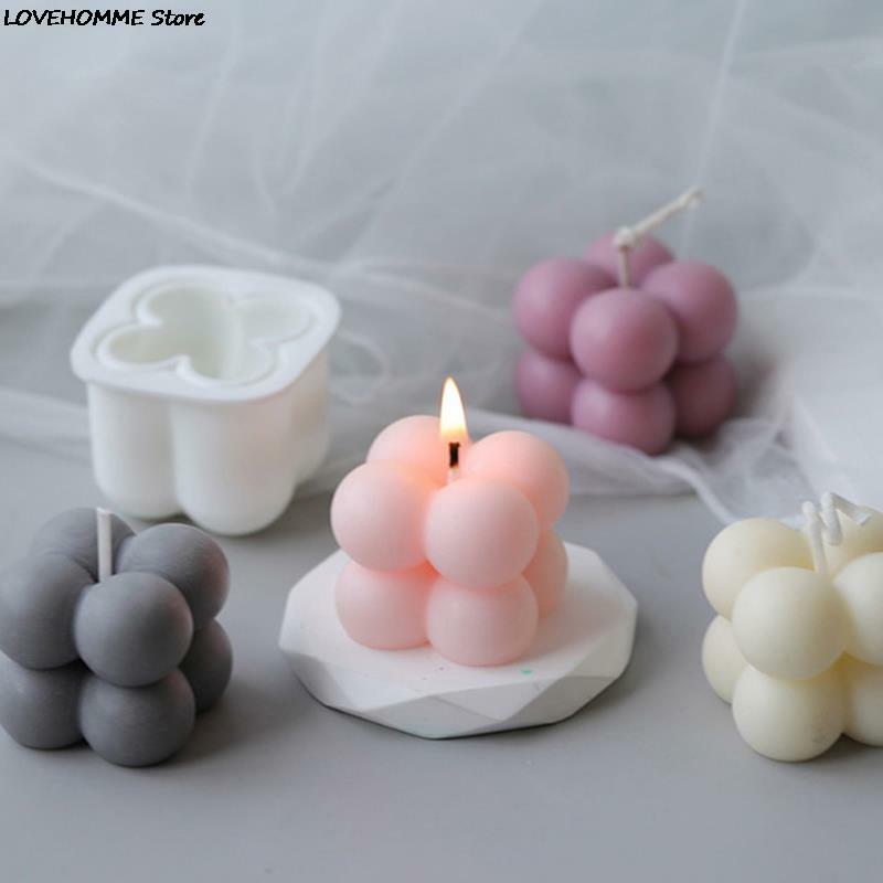 Heißer Verkauf Silikon DIY Kerzen Form Kerzen form Aromatherapie Gips Kerze 3D Hand-made Zucker Kuchen Silikon Form Kunst werkzeuge
