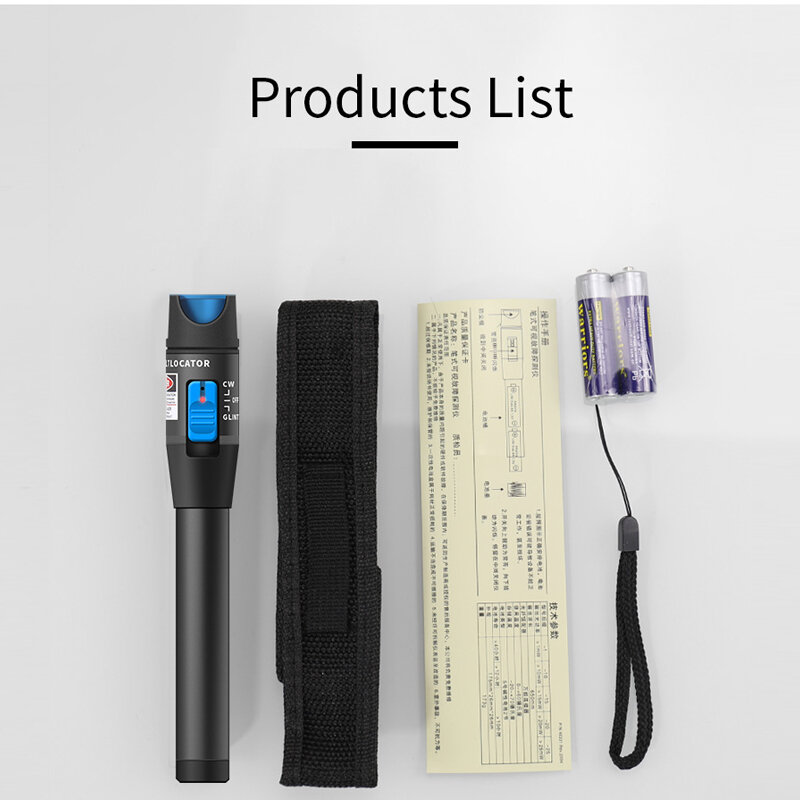 Youysi-caneta localizadora visual de falhas de fibra ótica, testador de cabo de laser vermelho, caneta vfl, 1mw, 10mw, 20mw, 30mw
