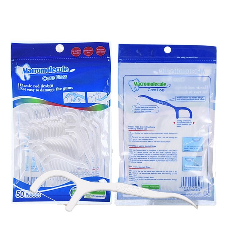 Hot Sale Picks Interdental Brushes Dental Teeth Sticks Tooth Cleaning Dental Flosser Toothpicks  Dental Floss Oral Hygiene Care