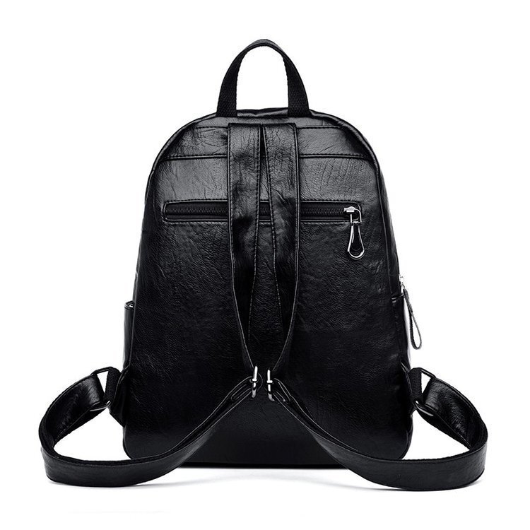 Bolsos para jóvenes de gran capacidad de cuero genuino mochila escolar informal para adolescentes bolsos de viaje bolsas exteriores