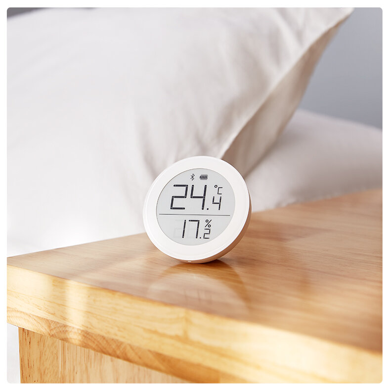 Mijia Cleargrass Bluetooth termometr higrometr czujnik wspomagania temperatury i wilgotności Apple Siri i HomeKit