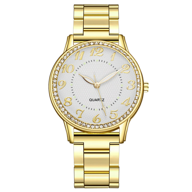 Gorąca sprzedaż kobiet zegarki часы женские kwarcowy zegarek zegarki luksusowe kwarcowy zegarek tarcza ze stali nierdzewnej Casual Bracele zegarek женски