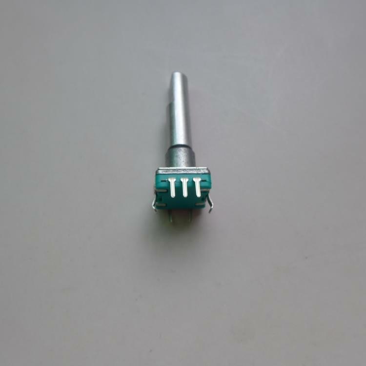 2 sztuk EC11 obrotowy przełącznik enkodera enkodera pół wału, długość wału 30mm