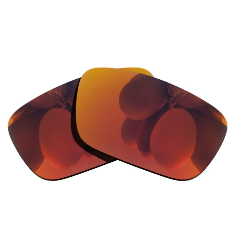 Polarisierte Sonnenbrille Ersatz Linsen für-Spy Optic Dirk Rahmen-Fire Red