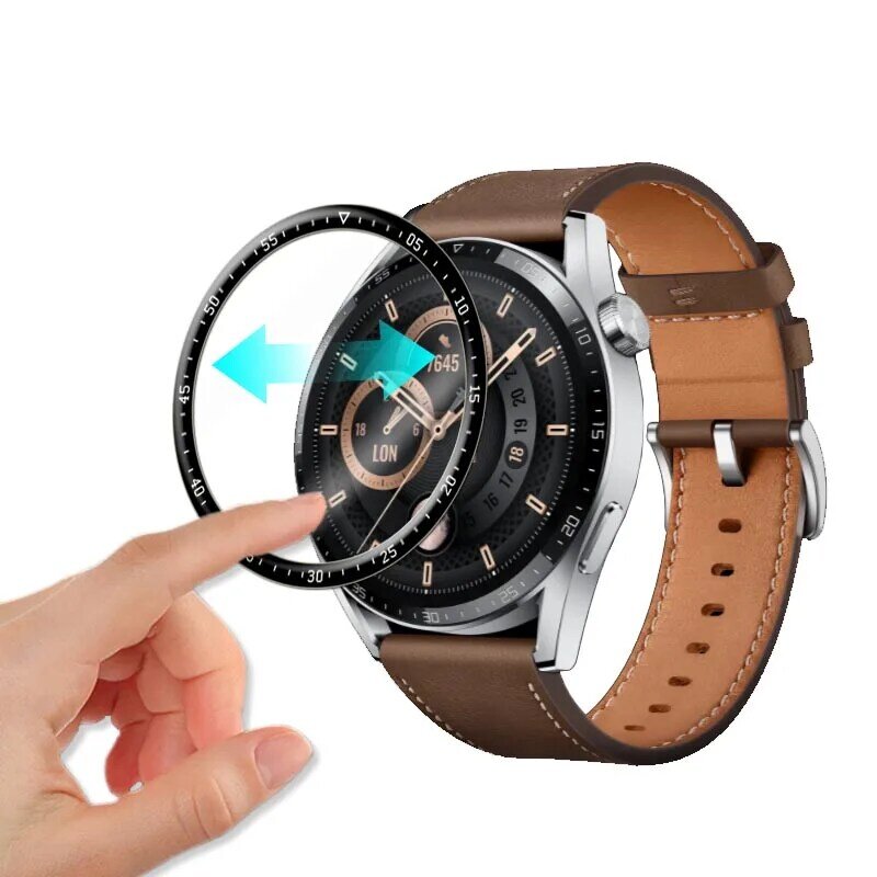 Huawei Watch 3用スクリーンプロテクター,Huawei Watch gt 3用ソフトカバー,42mm,46mm