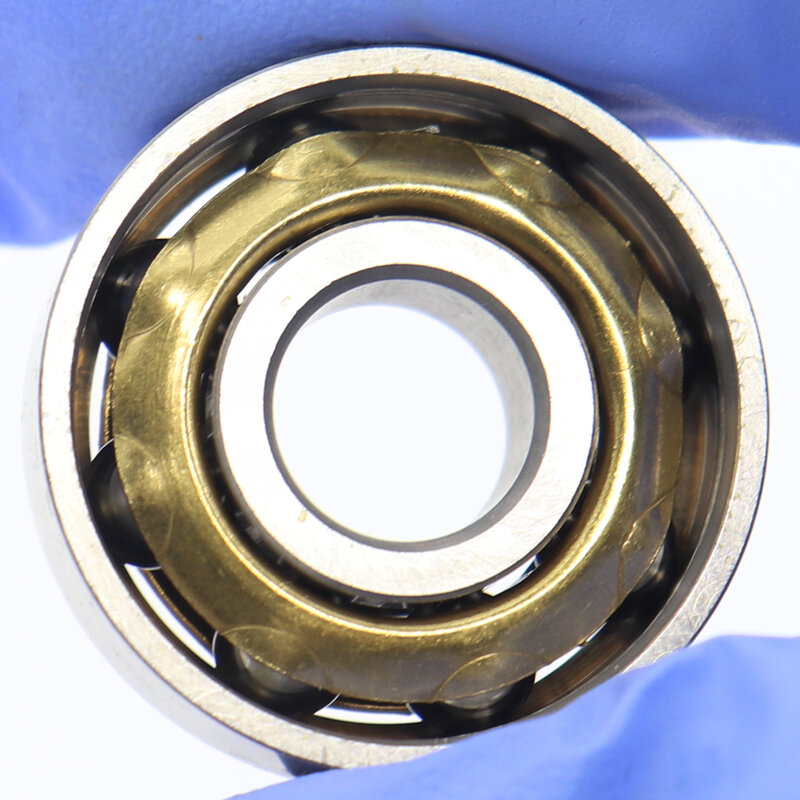 E8 Magneto cuscinetto 8*24*7mm (1 PC) cuscinetti a sfere permanenti separati a contatto obliquo EN8 FB8