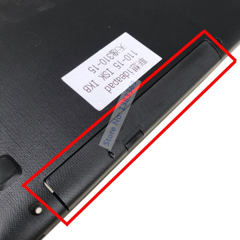 NIGUDEYANG DVD-RW napęd optyczny Caddy Bezel Panel przegroda pokrywa drzwi uchwyt dla Lenovo Ideapad 110-15ISK 110-15IKB TianYi 310-15