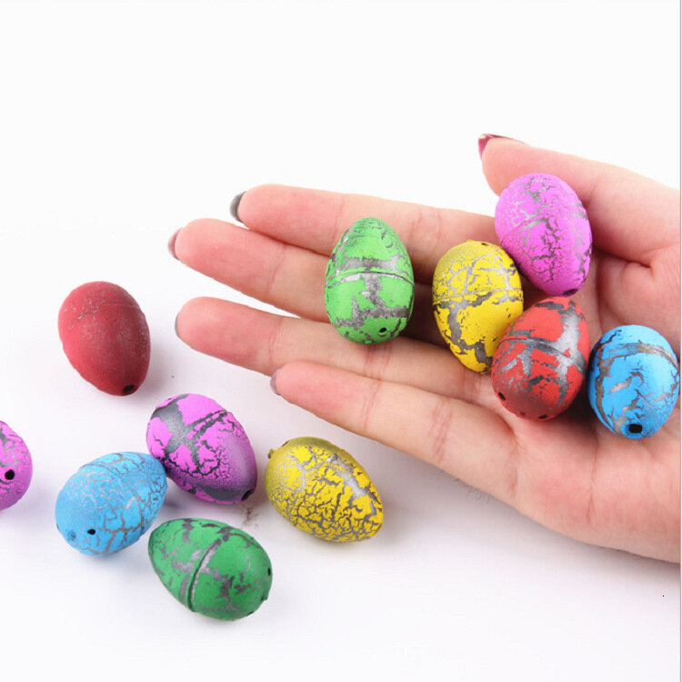 2Pcs Cute Magic Hatching Growing Dinosaur Eggs Add Water Growing Dinosaur Novelty Gag For Child Kids Educational Toys Gifts