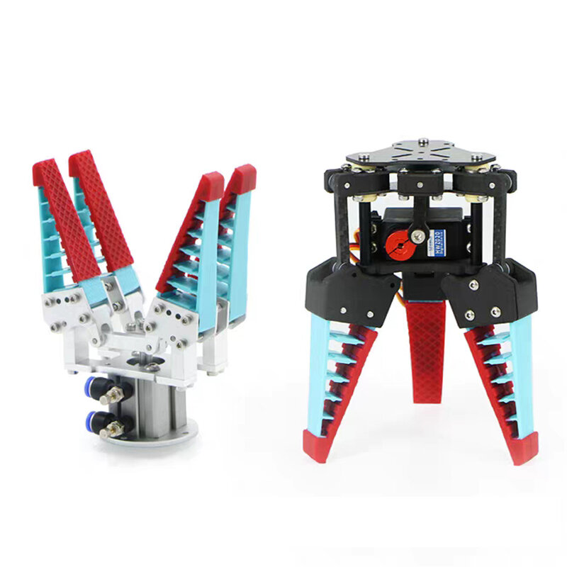 Heißer 2kg Last Industrielle Mechanische Klaue Flexible Roboter Arm Robotik Greifer Pneumatische Elektrische Klaue Clamp Nicht-slip