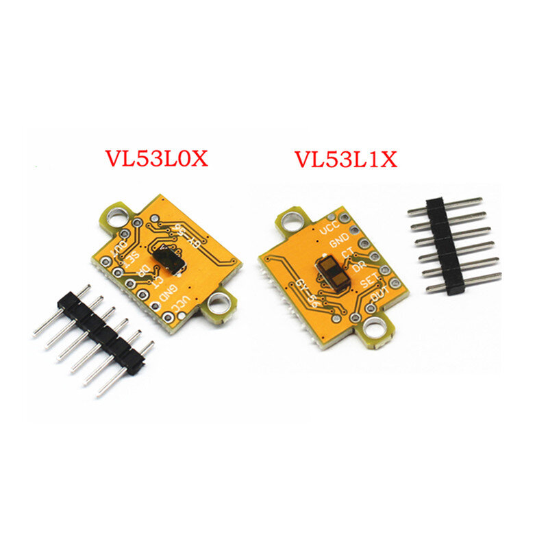 Φ VL53L0X VL53L1X модуль датчика лазерного измерения с последовательным портом, выход переключателя I2C