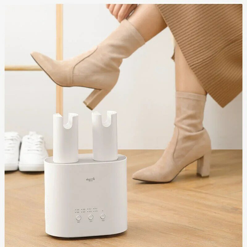 Secador de zapatos retráctil multifunción inteligente Deerma Original Hx10, secador de aire multiefecto esterilización en forma de U