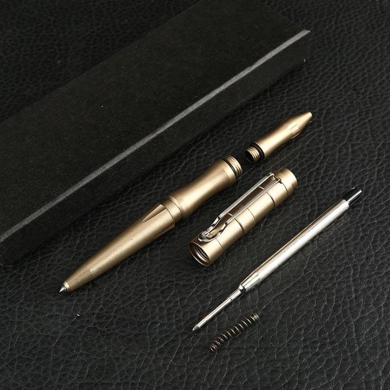 Hoge Kwaliteit Verdediging Persoonlijke Tactische Pen Pen Tool Multipurpose Luchtvaart Aluminium Anti-Slip Draagbare