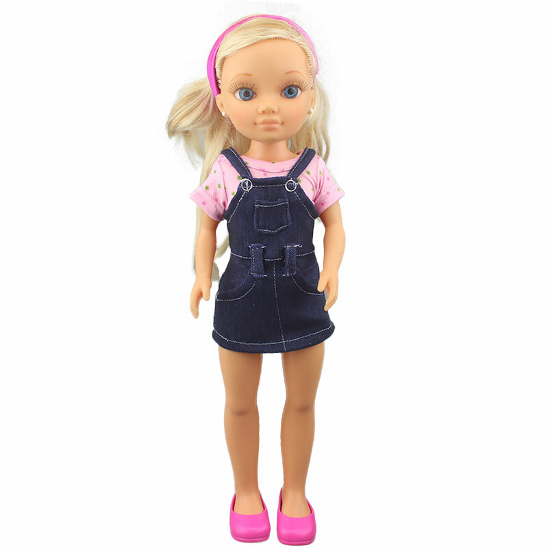 2023 baru pakaian gaun indah pakaian cocok dengan 42cm FAMOSA Nancy Doll (boneka dan sepatu tidak termasuk), aksesori boneka