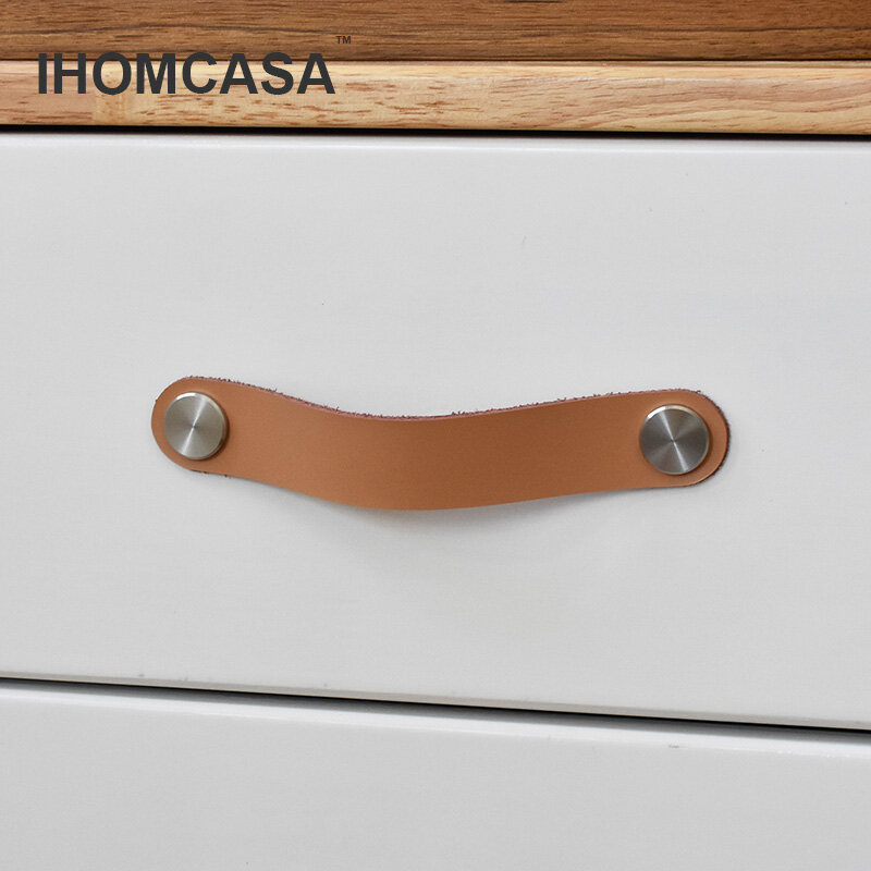 IHOMCASA Furniture Handles Kitchen Cabinet Storage Door Knobs Shoe Cupboards Wardrobe Dresser Drawer Pull Vintage Gold Brass