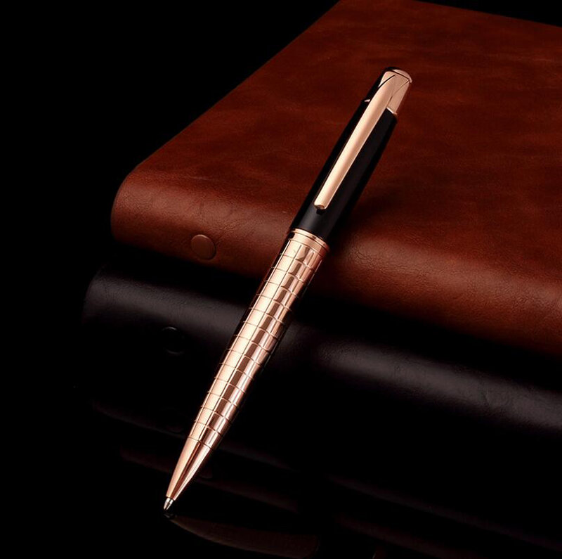 Новое поступление полностью Металлическая брендовая шариковая ручка Высококачественная Мужская ручка для письма подарок на день рождения ручка купить 2 отправить подарок