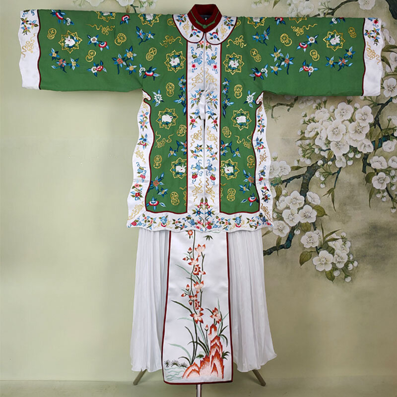 Robe traditionnelle Hanfu Xiuhefu avec broderie délicate, pour femmes riches de la période impériale, Version originale de haute qualité