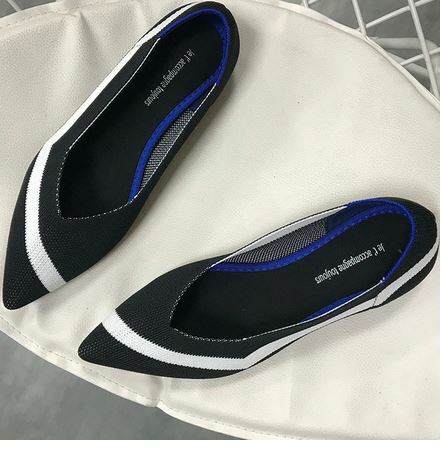 YEELOCA 2020 Loafers Ballerine Femme Tenis Feminino Casual a001 Black For Ladies Pointed Toe flats DXS009