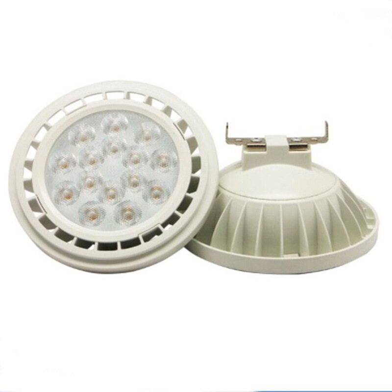Dimmable G53 GU10 LED AR111 lampe SMD3030 12w 15w QR111 ES111 LED budgétaire Grille lumière AC85-265V