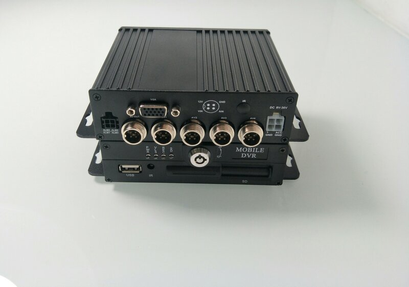 Hot sales AHD H.264 4 Channel Mobile DVR with Single SD Card Car MDVR 1080P MDVR For Bus Truck