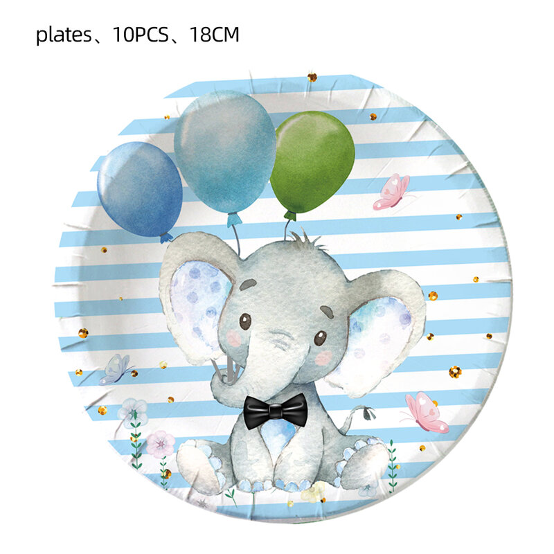 Its a Boy Gender Reveal Disposable Tableware Baby Shower Plate Napkin Tablecloth baptism Party Decorations Supplies Balloons
