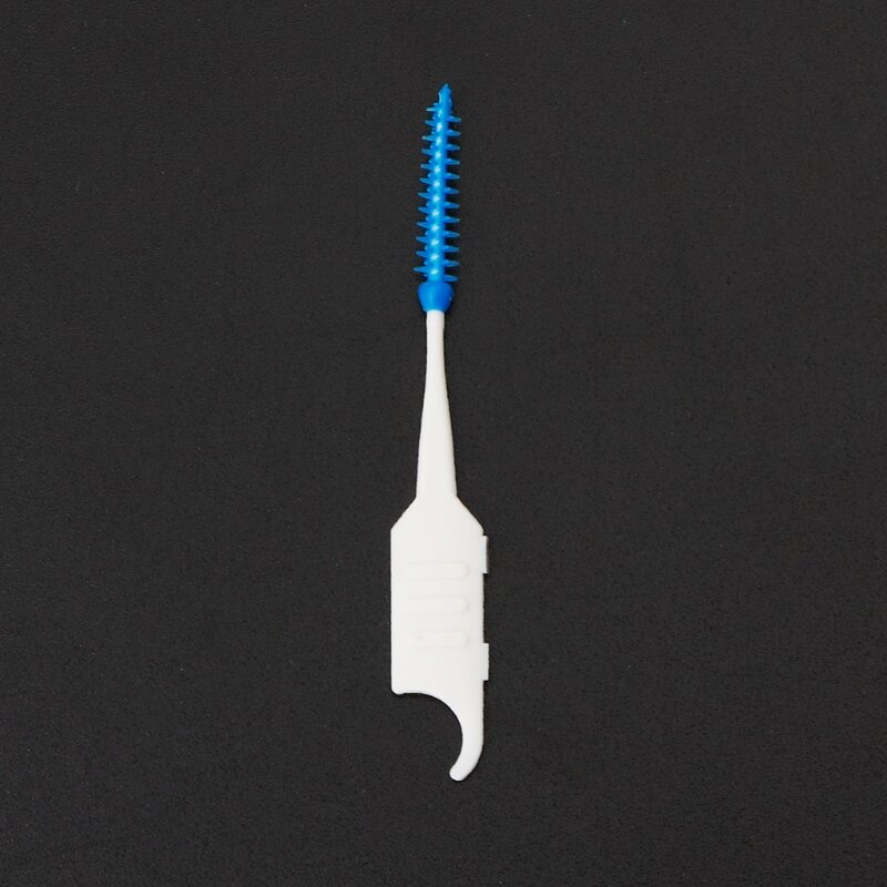 1 zestaw 20/40/120/200 sztuk podwójna nić dentystyczna higiena Dental silikonowa szczoteczka międzyzębowa wykałaczka nowe świetnie sprzedające się