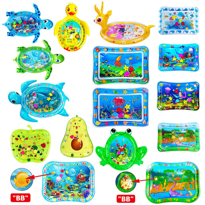 Baby Water Mat Inflatable Pad Cushion Infant Toddler Water Crawling Play Mat for Children Early Education Developing Kids Toy