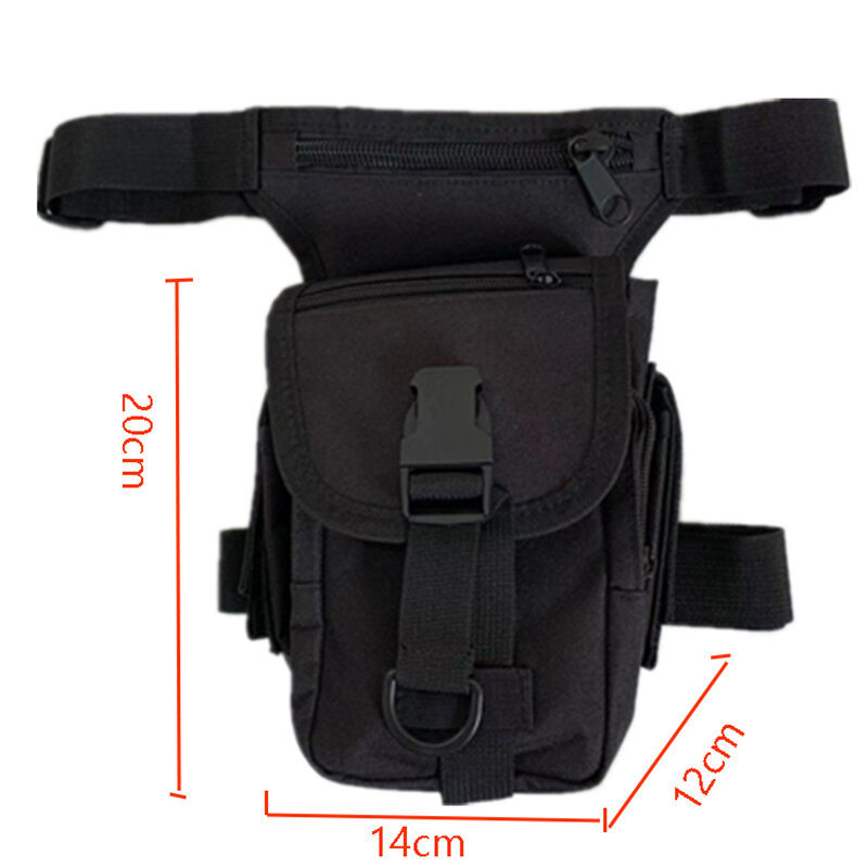 حقيبة خصر نسائية مقاومة للماء على شكل Steampunk مع جيوب للهاتف الخلوي ، حقيبة ساق رياضية ، 2020