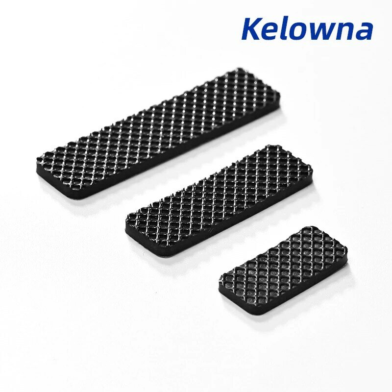 4 pcs/pacote kelowna teclado mecânico anti deslizamento pasta antiderrapante adesivo de borracha espessada resistência ao desgaste