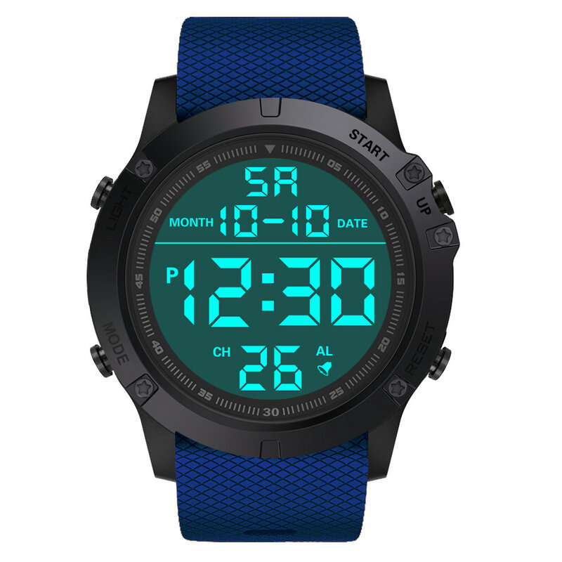 Men's Military Sports Watch Luxury Led Digital Water Resistant Watch 30m Waterproof Casual Sport Wrist Watch Relogio Masculino