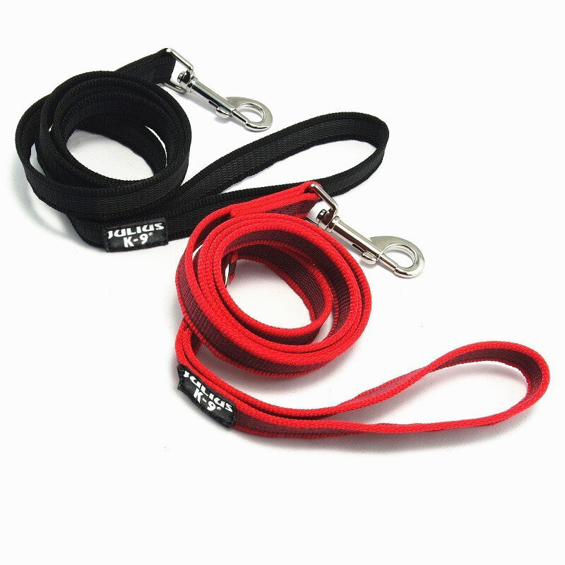 High Quality Pet Dog JULIUS K9 Harness Collar Nylon Training Traction Rope Leash Medium Large Dog Traction Belt Strong Outdoor