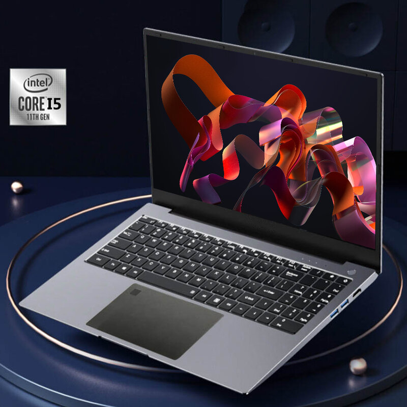 Intel 1135G7 Laptop Gaming 15.6 Inci Layar IPS Intel Core I5-1135G7 Ultraslim Notebook Generasi 11 Windows 11 Pro Max Ram 32GB
