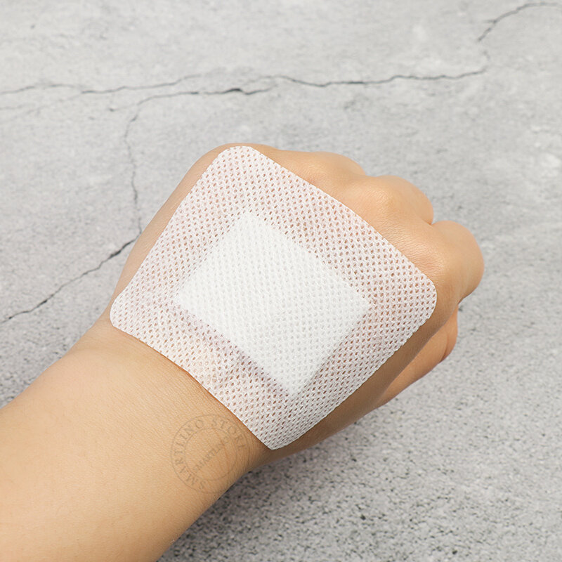 Large Size Medical Band-Aids First Aid Adhesive Hemostasis Plaster Disposable Non-Woven Wound Care Accessories Gauze Bandages